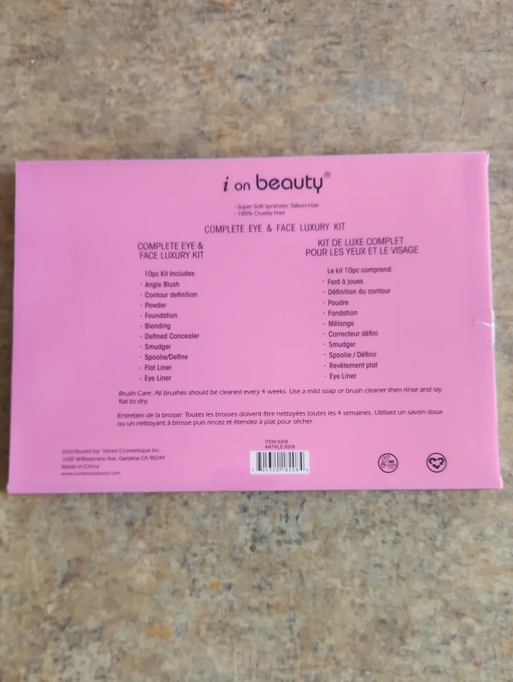 10 Piece Complete Eye & Face Luxury Kit
